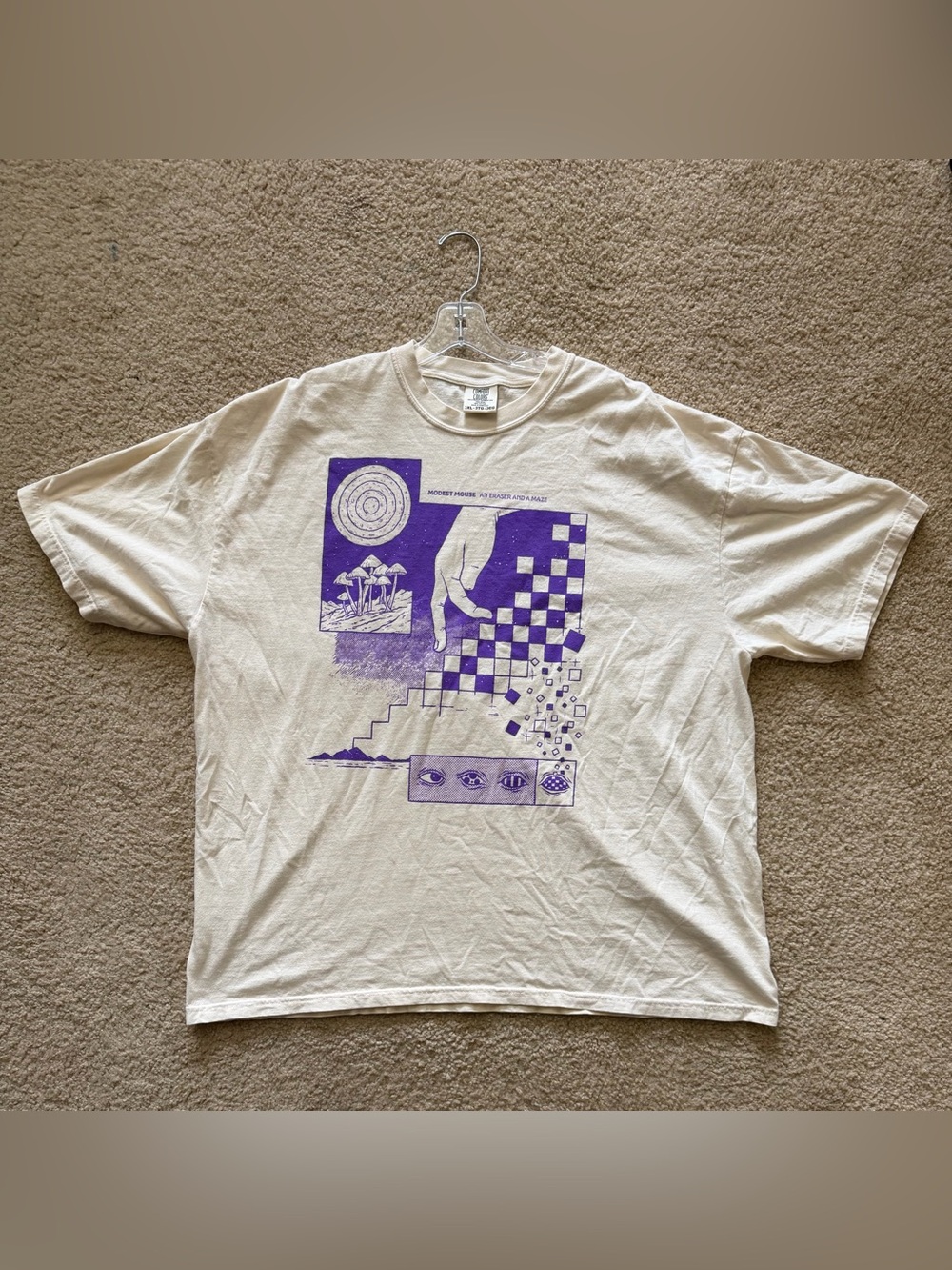 Modest Mouse "An Eraser and a Maze" Indie Rock Band Tee – Size 3XL
